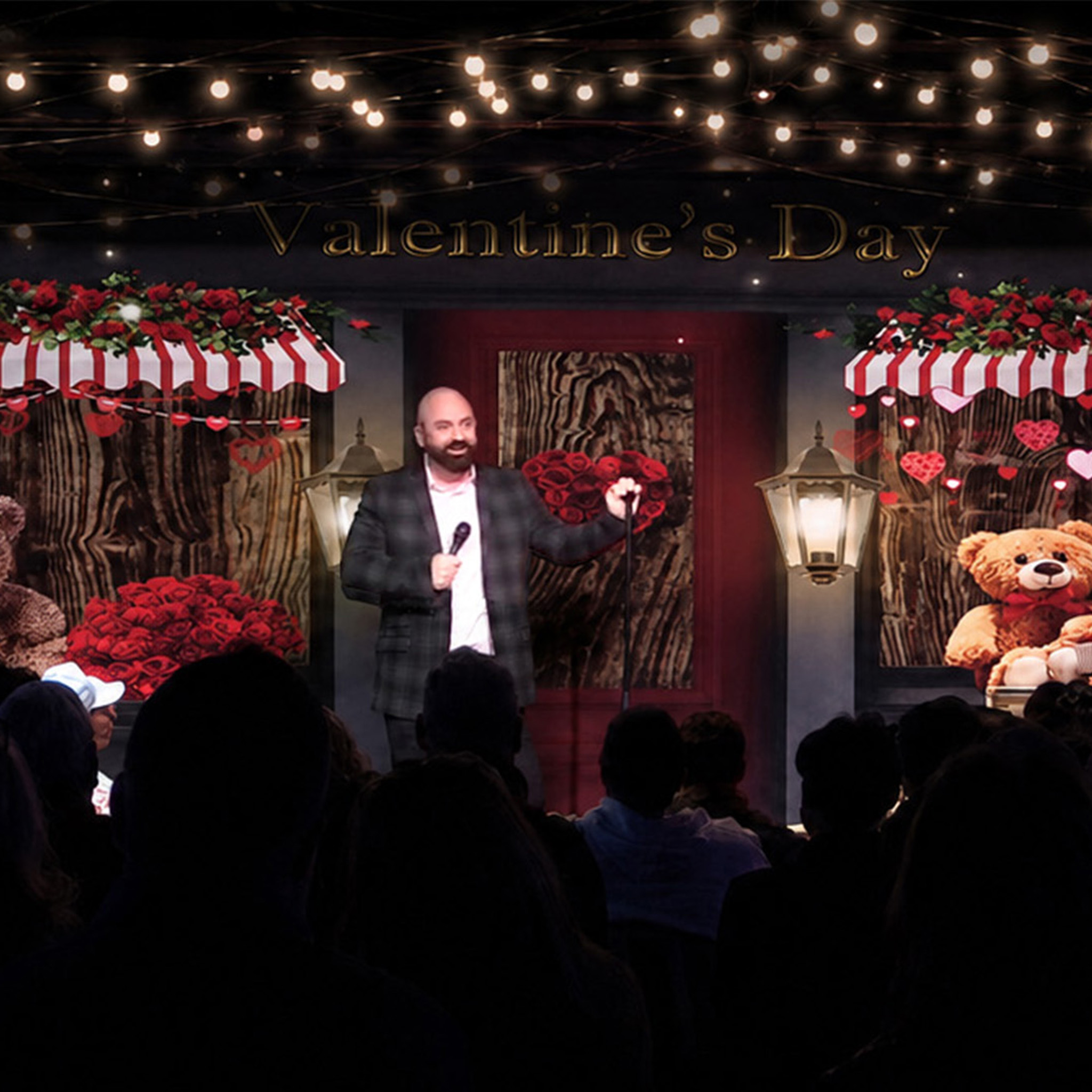 Tim Palmer Performs on Valentine's Tim Palmer Comedy on Valentine's Day