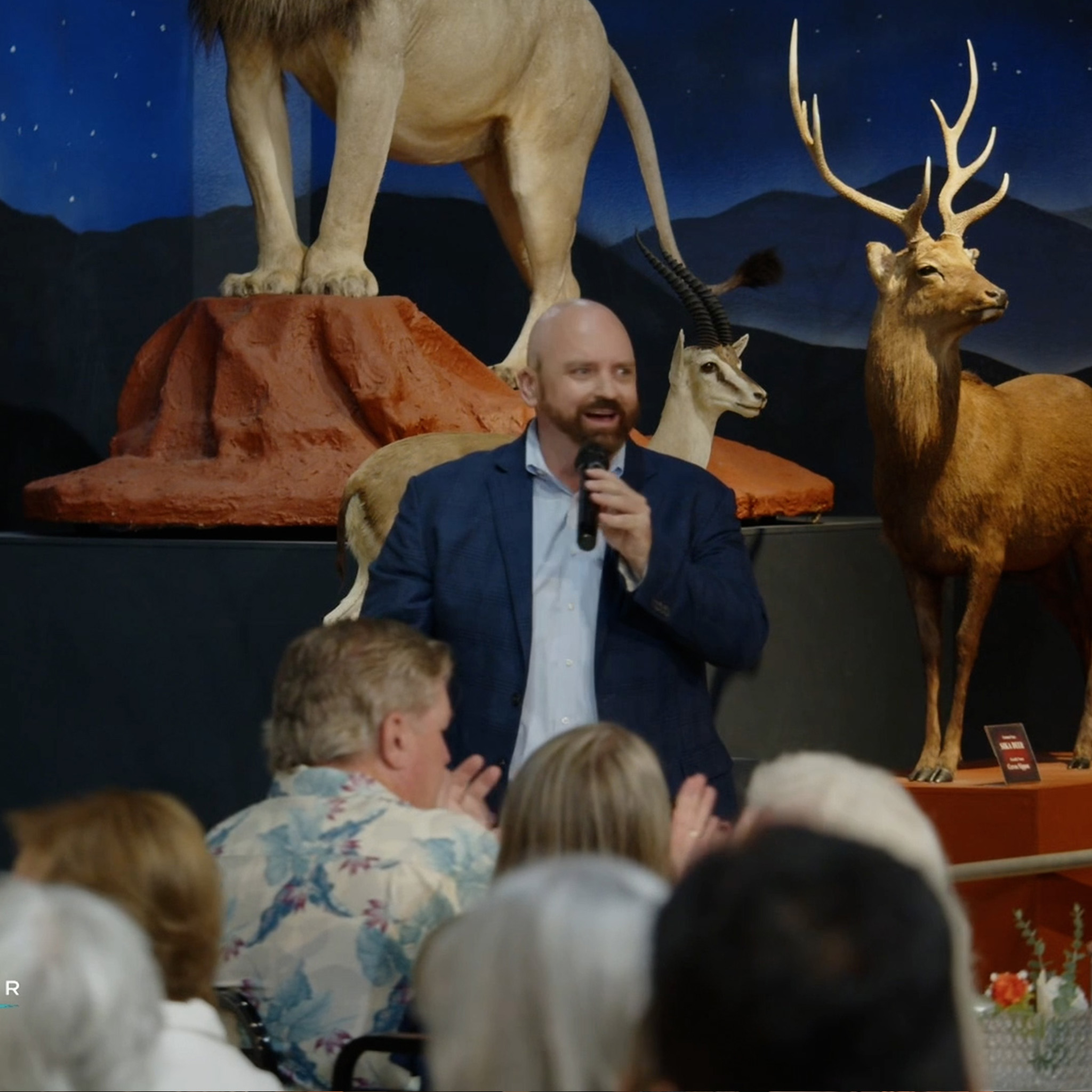 Tim Palmer Performing at Science Museum